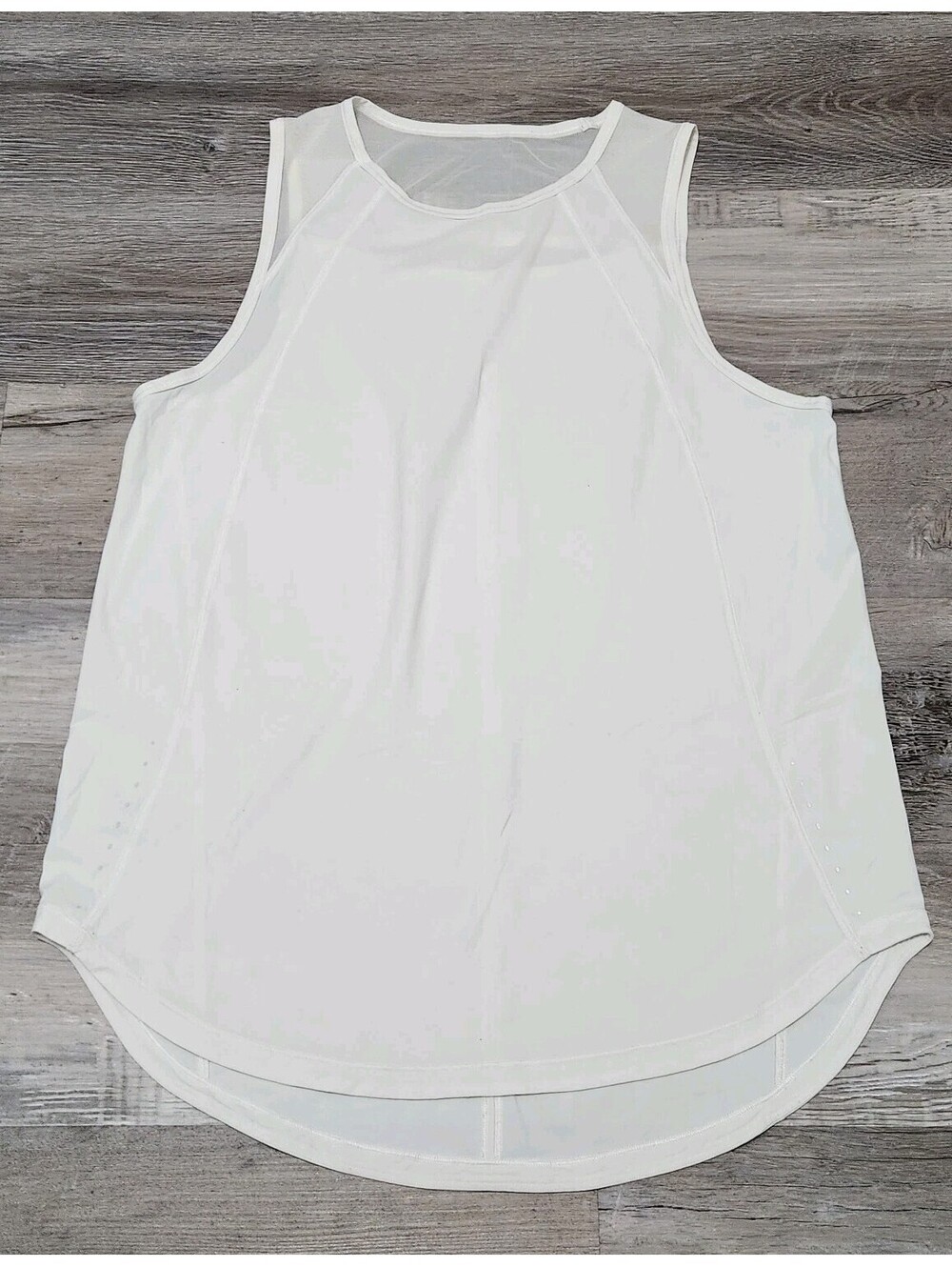 Lululemon Sculpt Tank Top 8 Medium Off White